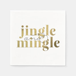 Jingle och Mingle-Julfesten Pappersservett