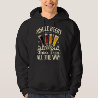 Jingle Öl dricker dem hela vägen.. Hoodie