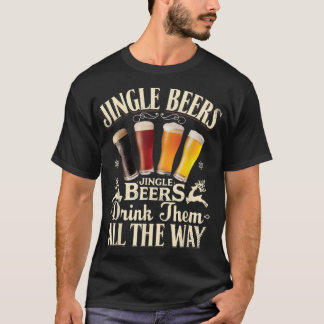 Jingle Öl dricker dem hela vägen.. T Shirt