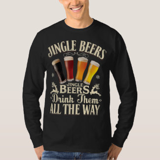 Jingle Öl dricker dem hela vägen.. T Shirt