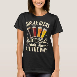 Jingle Öl dricker dem hela vägen.. T Shirt