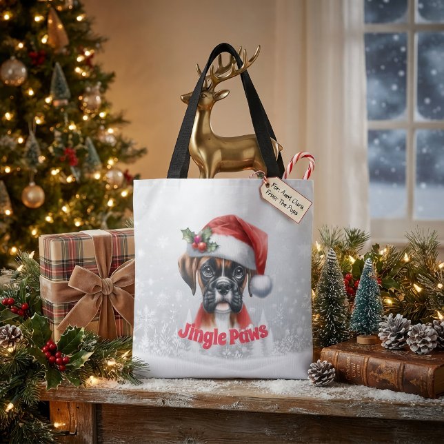Jingle Paws Boxer Hund  Tygkasse (Skapare uppladdad)