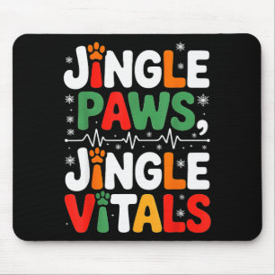 Jingle Paws Jingle Vitals Rolig Djurvårdare Sjuksk Musmatta