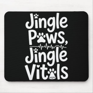 Jingle Paws Jingle Vitals Rolig Djurvårdare Sjuksk Musmatta