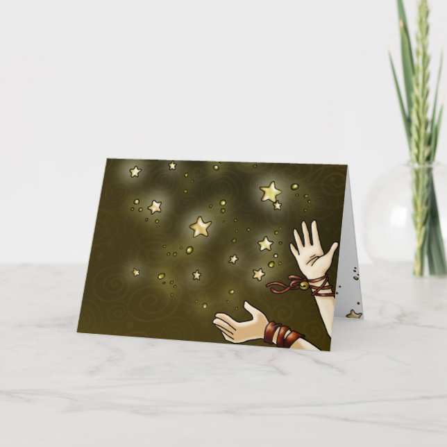 Jingle Star Helgkort (Framsida)