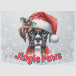 Jingle Tassar och Boxer Hund Joy