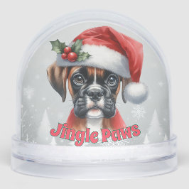 Jingle Tassar och Boxer Hund Joy