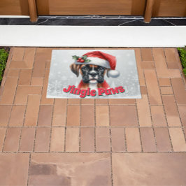 Jingle Tassar och Boxer Hund Joy