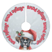 Jingle Tassar och Boxer Hund Joy