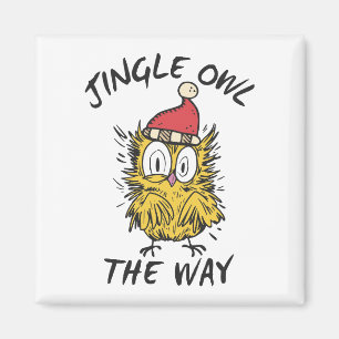 Jingle Uggla, vägen till Funny Santa Uggla Magnet