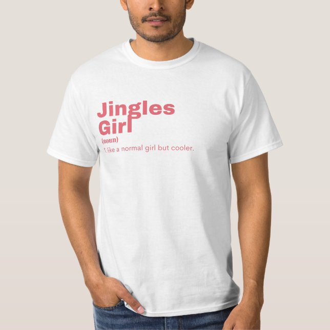 Jingles Girl - Jingles  T Shirt (Framsida)