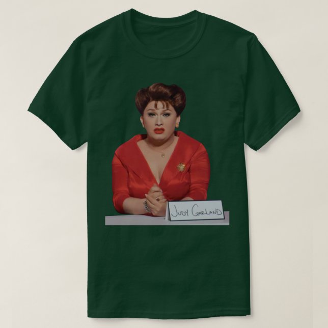 Jinkx MonSnart Judy Garland 3 T Shirt (Design framsida)