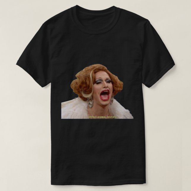 Jinkx Monsoon skriker T Shirt (Design framsida)