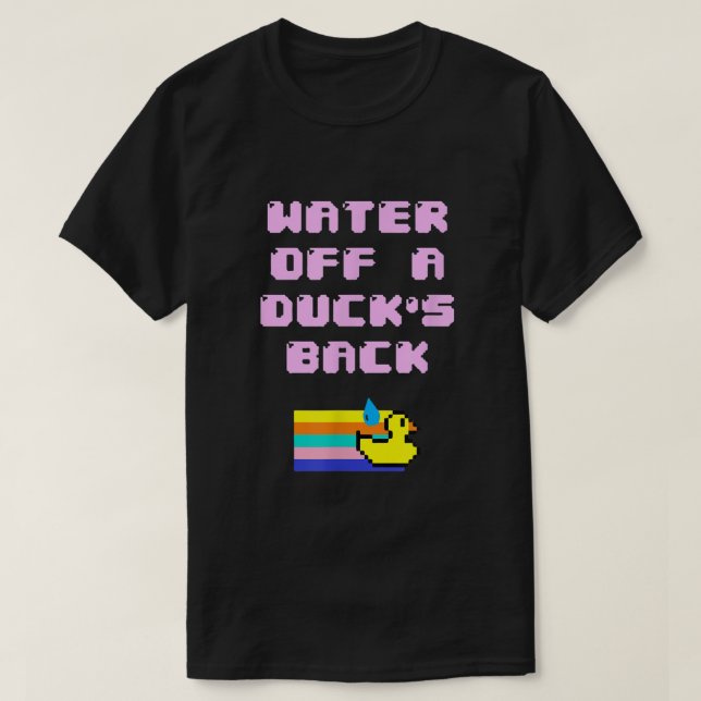 Jinkx Vatten av en Ankor Back Drack Queen T Shirt (Design framsida)