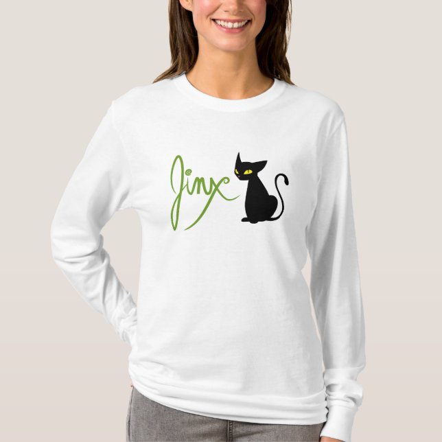 Jinx katttröjan tee shirt (Framsida)