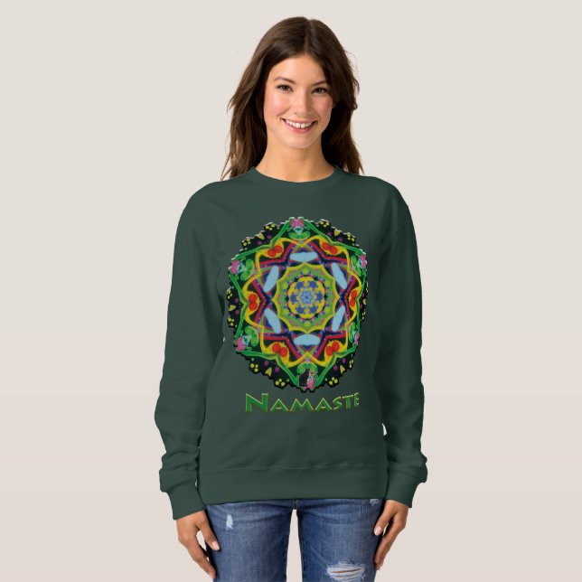 Jinx Namaste Kaleidoscope T-shirt (Hel framsida)