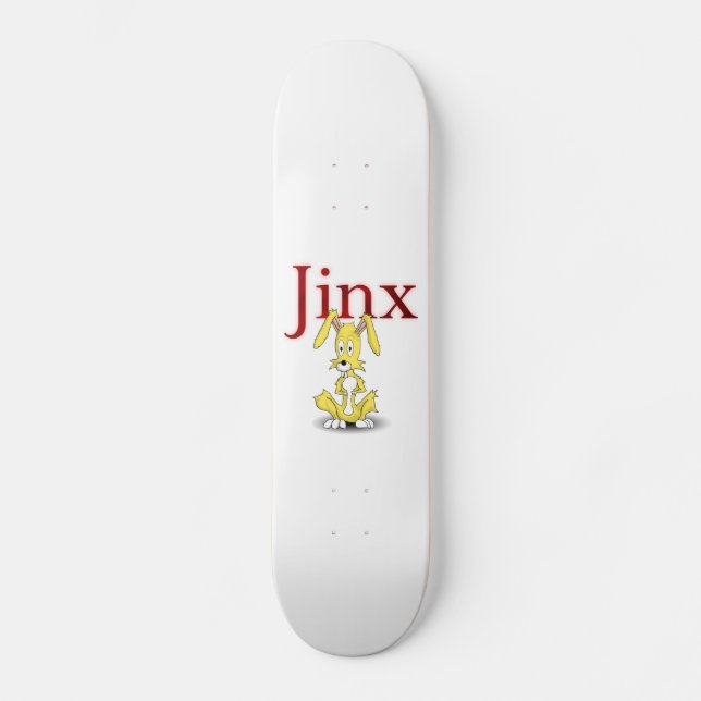 Jinx Old School Skateboard Bräda 18 Cm (Framsida)