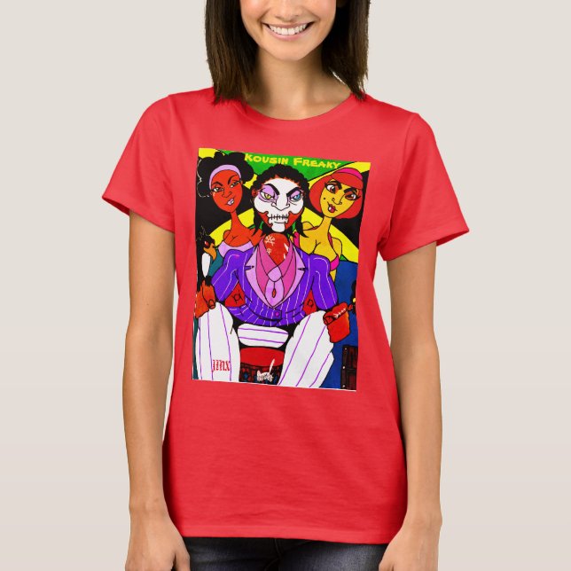 Jinx VooDoo Womens T Shirt (Framsida)