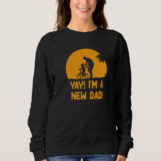 Jippie jag är en ny pappa fars dag graviditetsanno t shirt