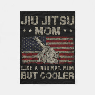 Jitsu mamma som en vanlig mamma men coolare mors d fleecefilt