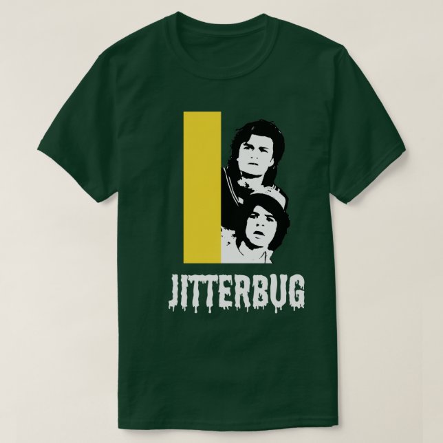 Jitterbug 80s-version t shirt (Design framsida)