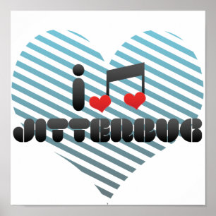 Jitterbug fläkt poster