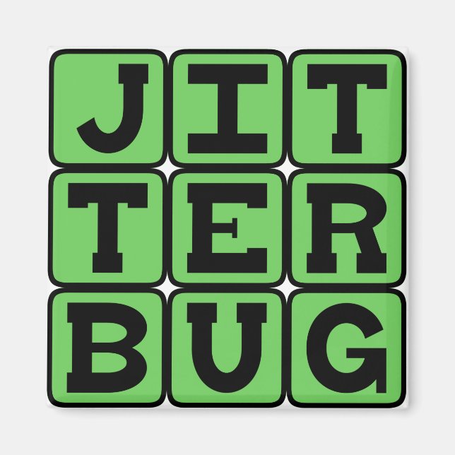 Jitterbug, typ av doft magnet (Framsidan)