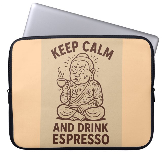 Jittery Buddha Bag Laptop Fodral (Framsidan)