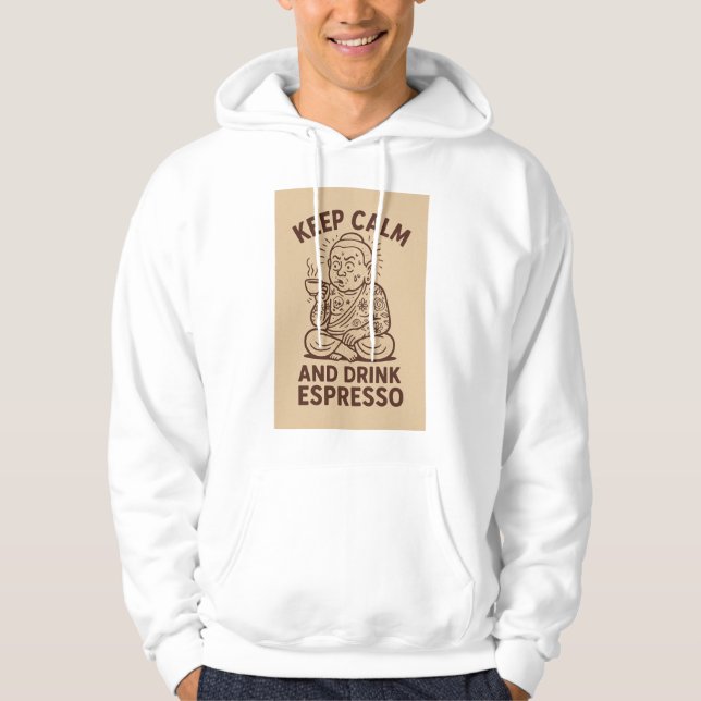 Jittery Buddha Hoodie (Framsida)