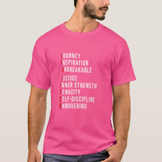 Jiu Jitsu Akrostisk BJJ Brasiliansk Jiu Jitsu T Shirt