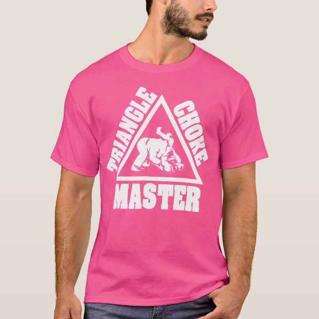 Jiu Jitsu Apparel Triangle Choke Master Submission T Shirt (Framsida)