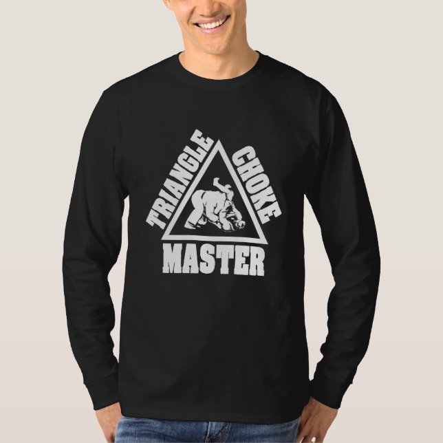 Jiu Jitsu Apparel Triangle Choke Master Submission T Shirt (Framsida)