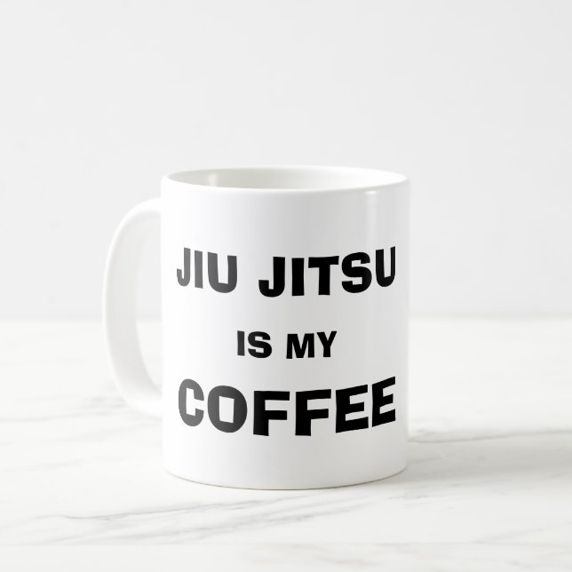 Jiu Jitsu är min kaffemugg (Framsida vänster)