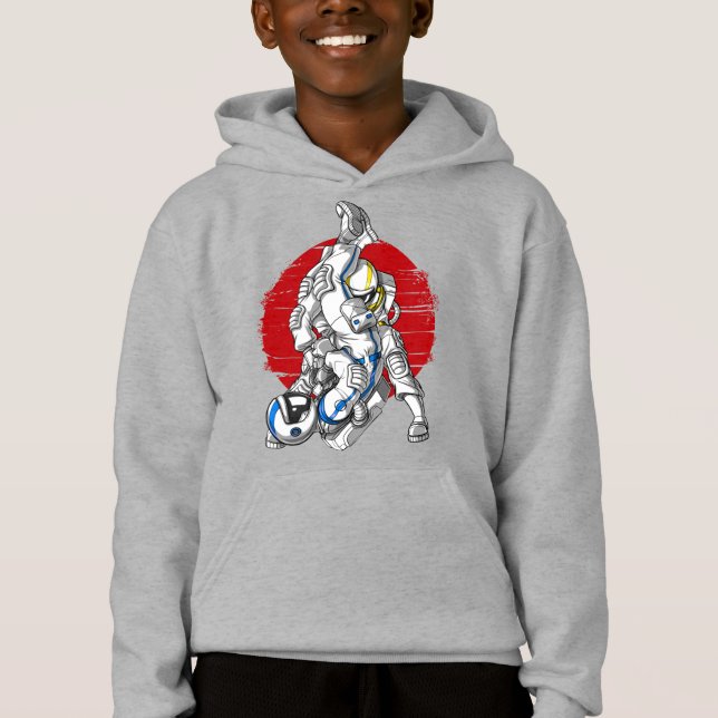 Jiu-Jitsu Astronauts T Shirt (Framsida)
