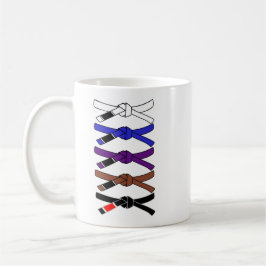 Jiu Jitsu Bälte Kaffemugg