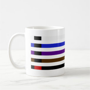 Jiu Jitsu bältemugg Kaffemugg