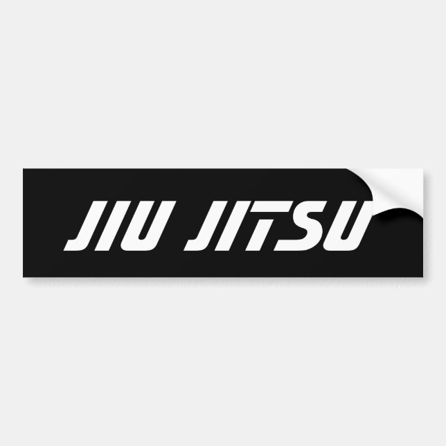 Jiu Jitsu Bildekal (Framsidan)