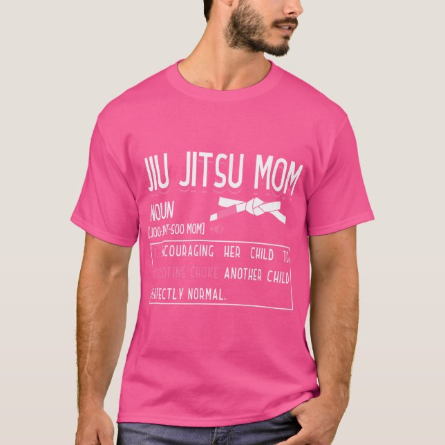 Jiu Jitsu Bjj Brazilian Jiu Jitsu Mamma T Shirt (Framsida)