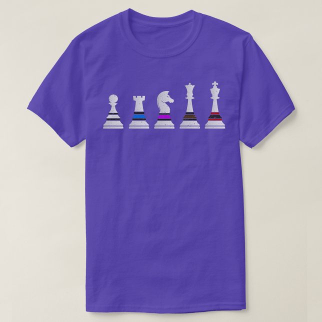 Jiu Jitsu BJJ Chess Bälte Jiu Jitsu Distress Lig T Shirt (Design framsida)
