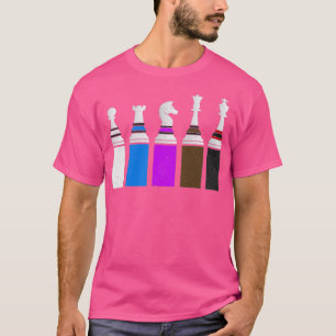 Jiu Jitsu BJJ Chess Bälte Jiu Jitsu med Base Dist T Shirt