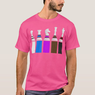 Jiu Jitsu BJJ Chess Bälte Jiu Jitsu med Base Dist T Shirt