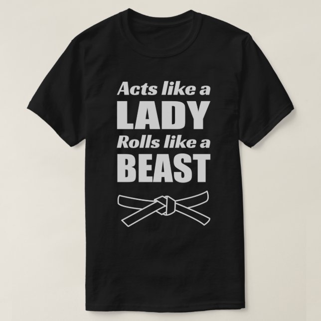 Jiu jitsu BJJ Martial Arts Funny Gift 14 T Shirt (Design framsida)