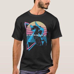 Jiu Jitsu BJJ Retro... - ...mitt hjärta på den där T Shirt