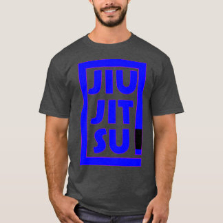 Jiu Jitsu Blue Bälte Design T Shirt