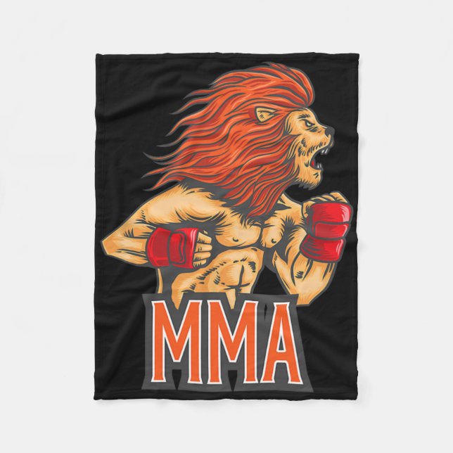 Jiu-jitsu, Boxning, Kickboxning, Och Mma S  Fleecefilt (Framsidan)