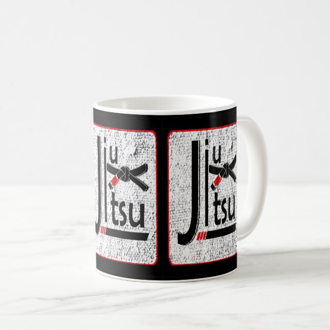 Jiu-Jitsu brasilianer Kaffemugg (Framsida höger)