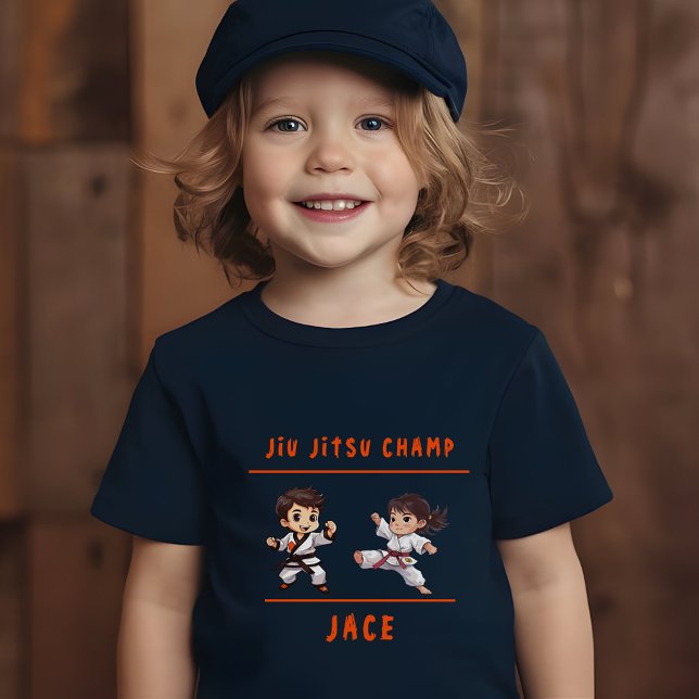 Jiu Jitsu Champ Födelsedagsfest T-Shirt (Skapare uppladdad)