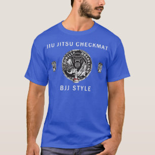 JIU JITSU CHECKMAT BJJ STIL T SHIRT