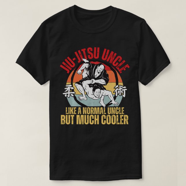 Jiu Jitsu Coola BJJ Brazilian jujitsu For UNCl T Shirt (Design framsida)