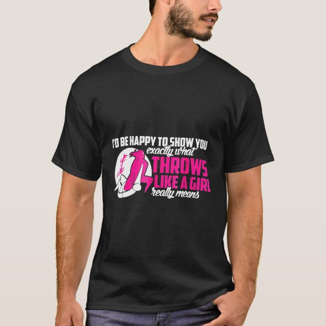 Jiu Jitsu - Cute Jiu Jitsu Girl - Throws as a Gi T Shirt (Framsida)